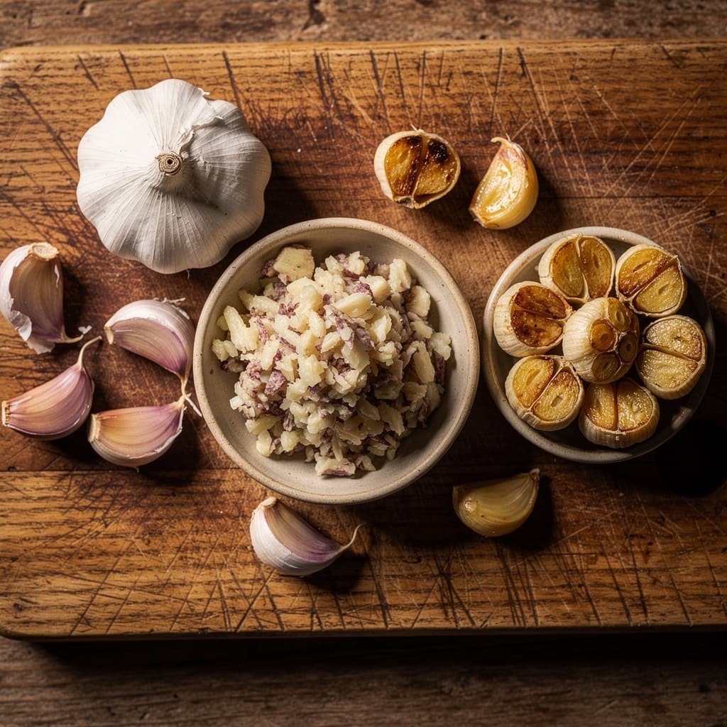 Garlic: Raw, Sautéed, or Roasted — What Actually Changes