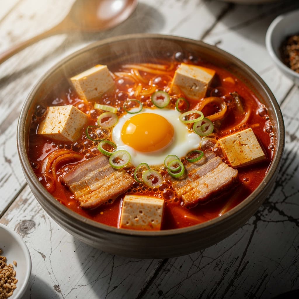 Sundubu Jjigae (Soft Tofu Stew)