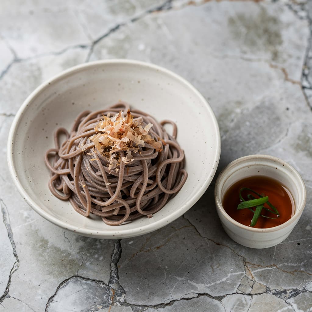 Soba Noodles with Dipping Sauce