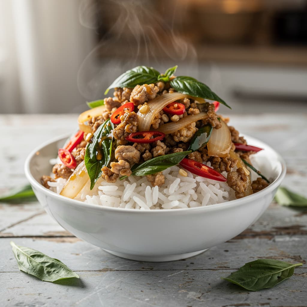 Thai Basil Chicken (Pad Krapow)