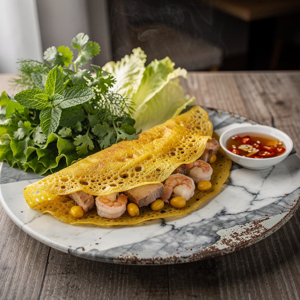 Banh Xeo (Vietnamese Crepe)