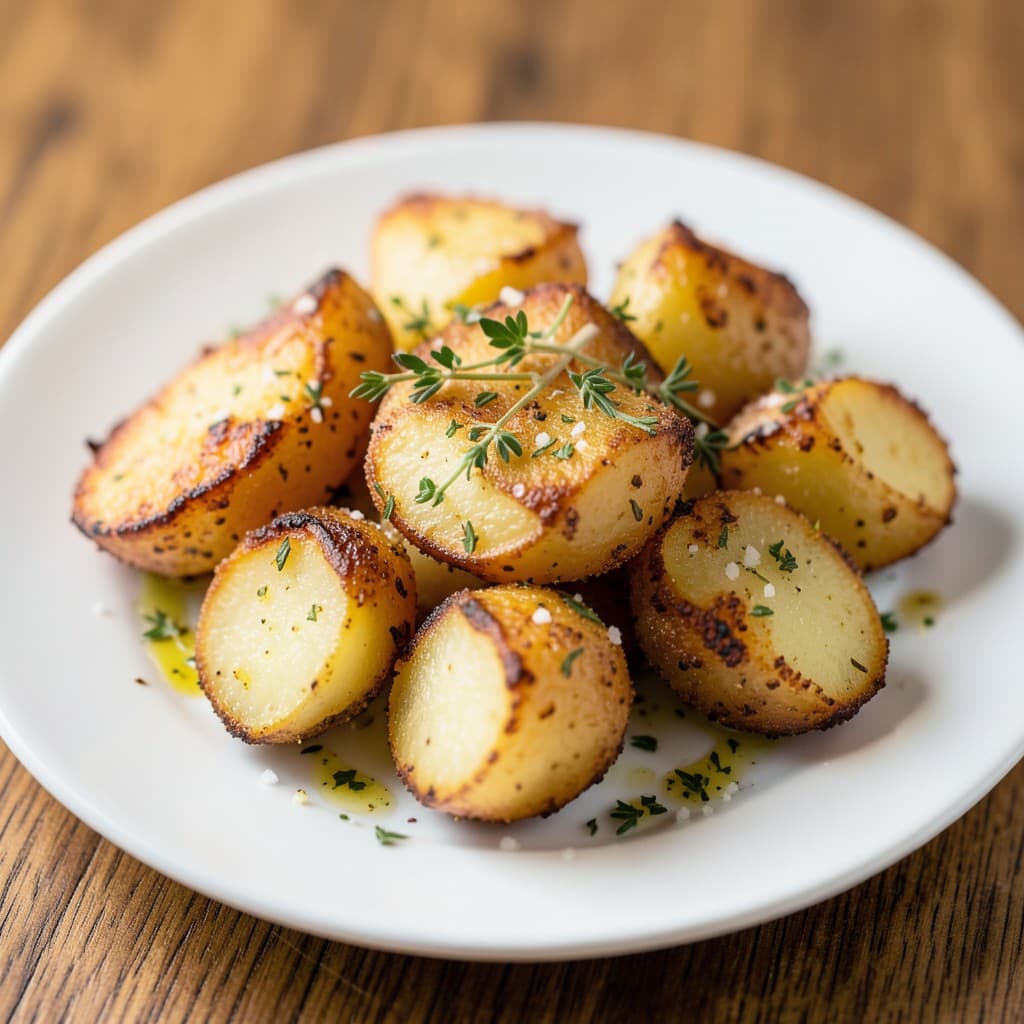 Crispy Roasted Potatoes with Herbs
