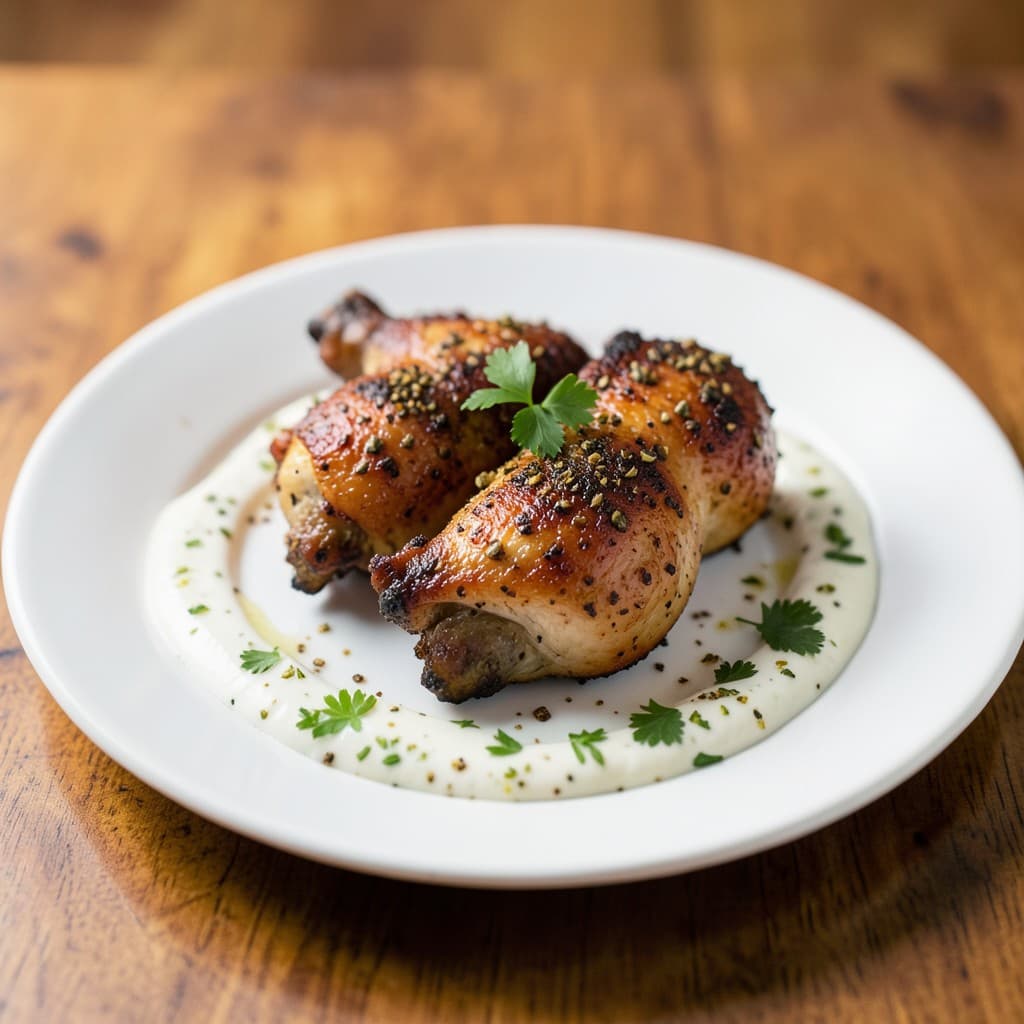 Crispy Za'atar Chicken Thighs
