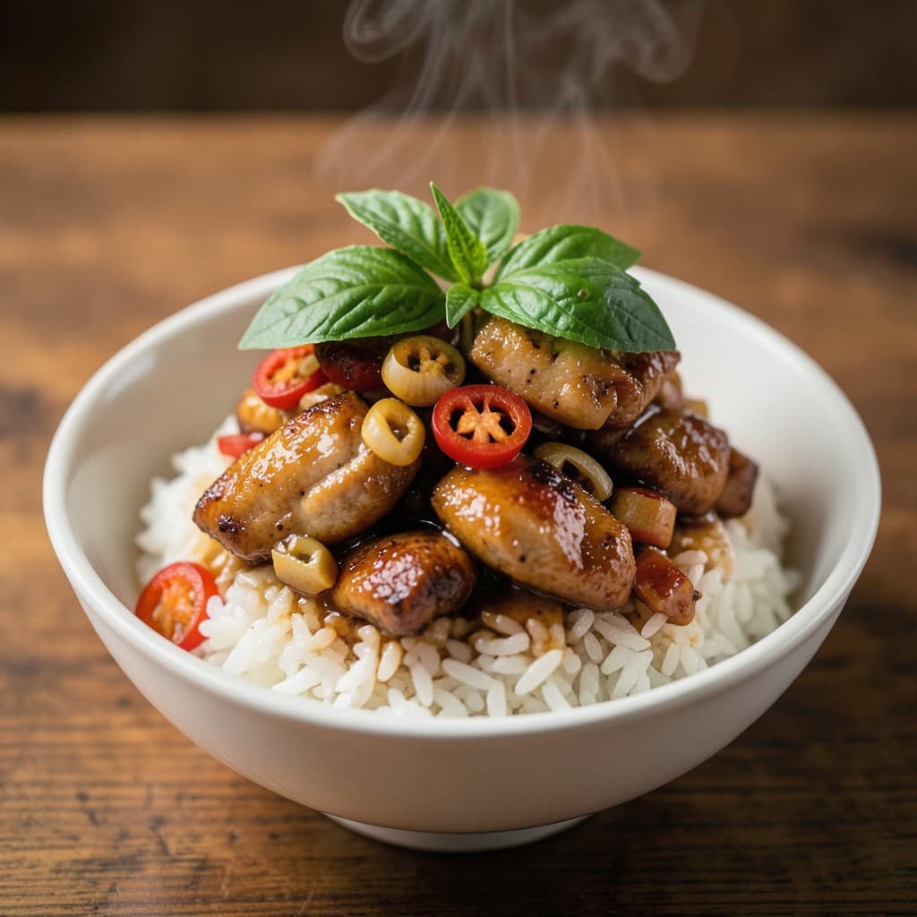 Quick Thai Basil Chicken