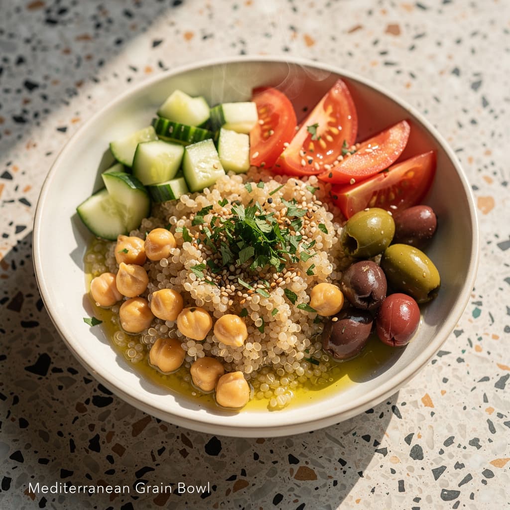 Mediterranean Grain Bowl