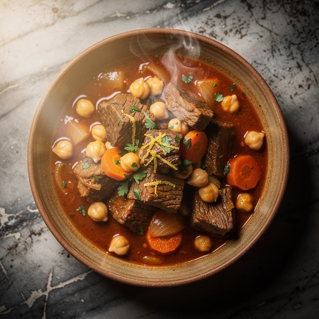 Lamb and Chickpea Stew