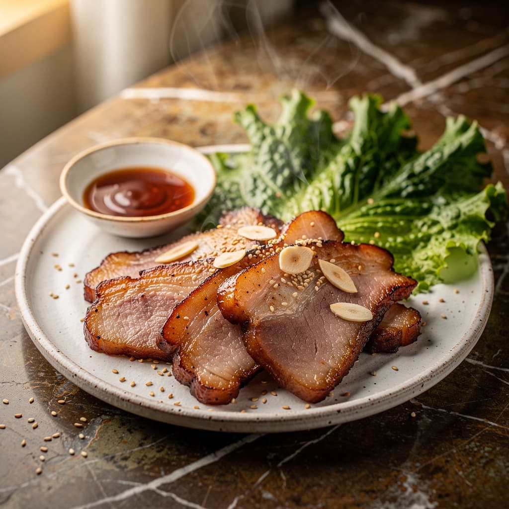 Samgyeopsal (Grilled Pork Belly)