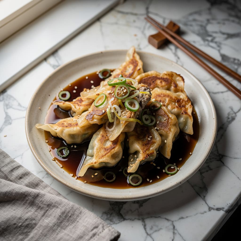 Mandu (Korean Dumplings)