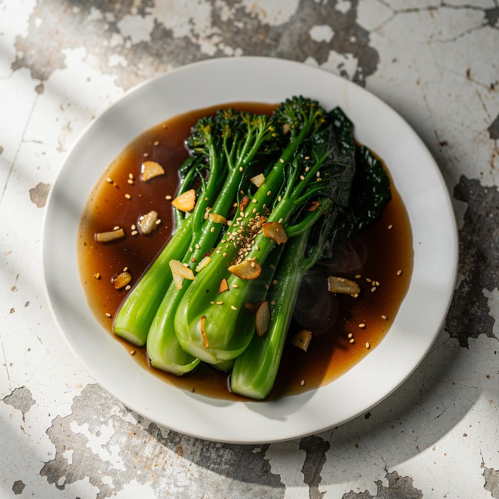 Chinese Broccoli with Oyster Sauce