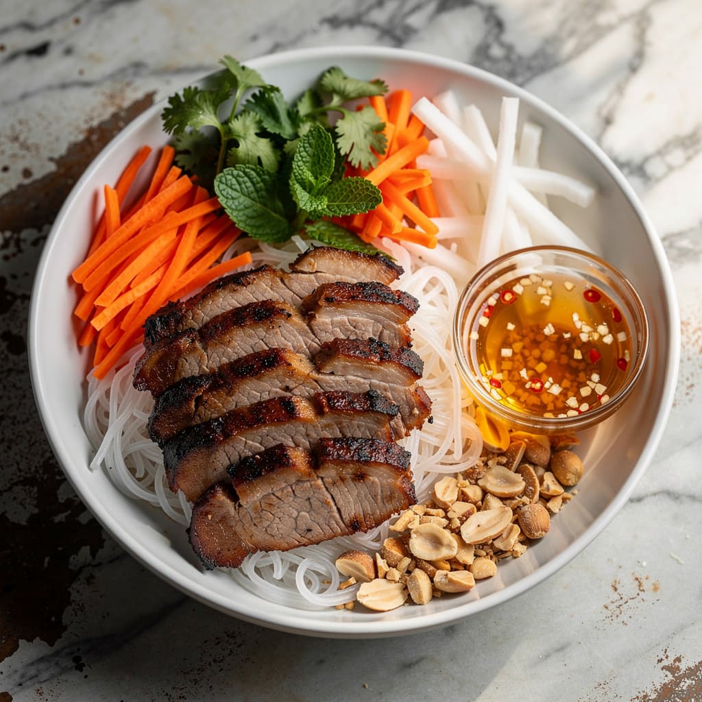 Bun Thit Nuong (Grilled Pork Noodles)
