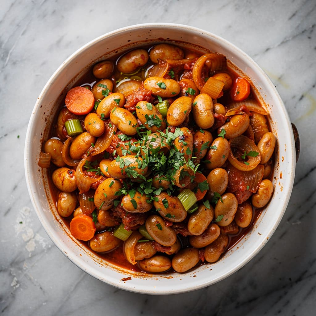 Gigantes Plaki (Giant Baked Beans)