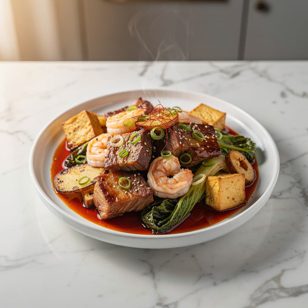 Ma La Xiang Guo (Spicy Stir-Fry)