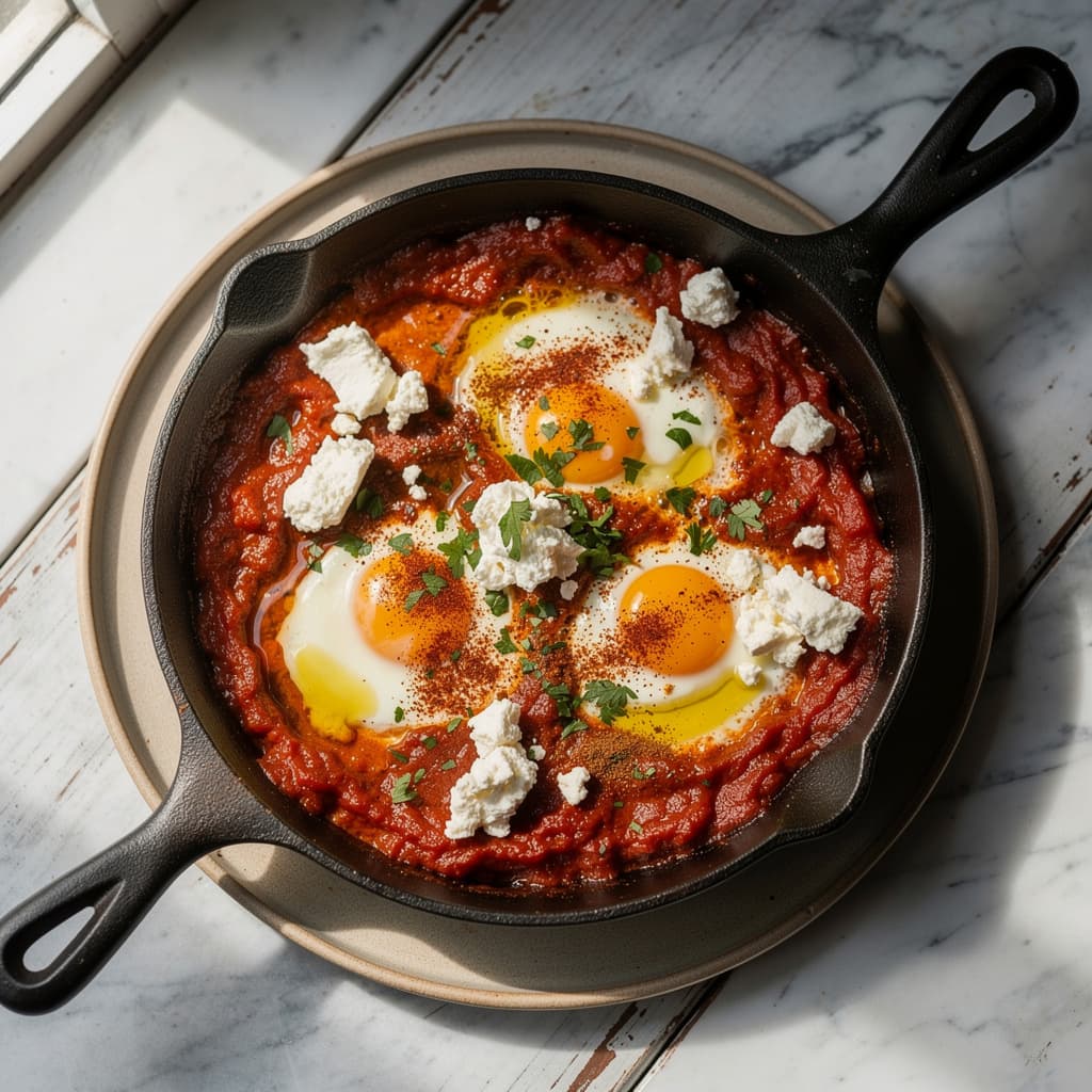 Shakshouka with Feta