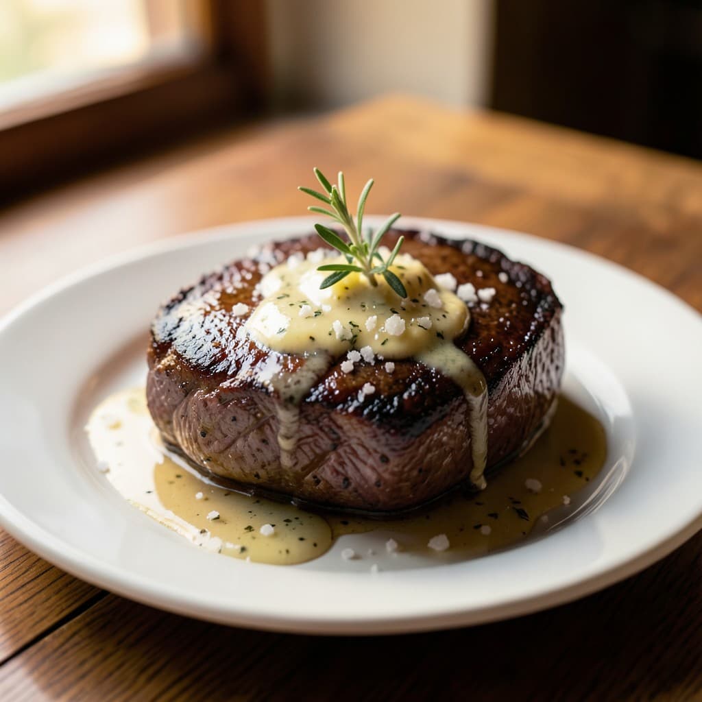 Butter-Basted Steak
