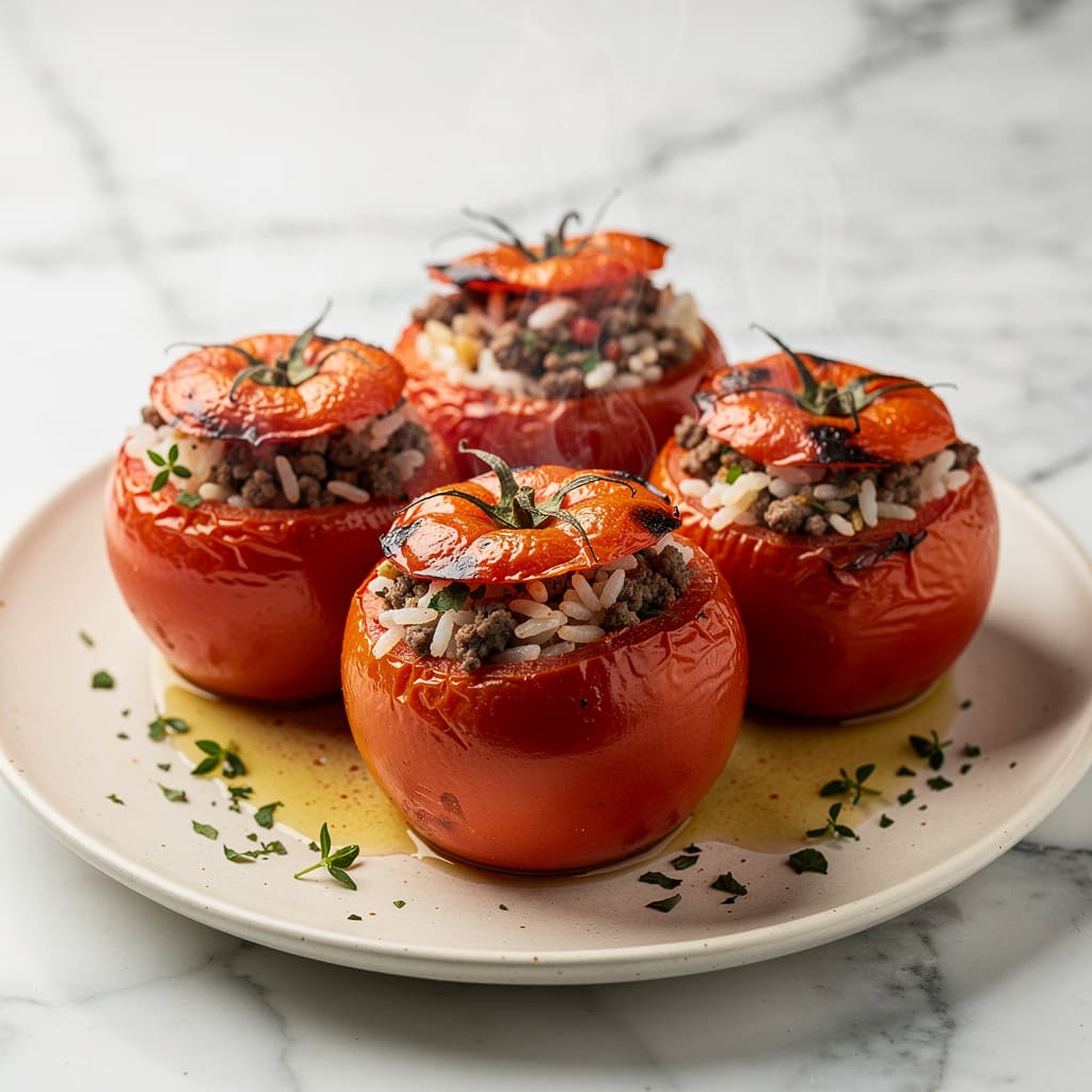 Gemista (Stuffed Tomatoes)