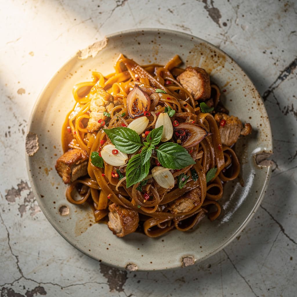 Drunken Noodles (Pad Kee Mao)