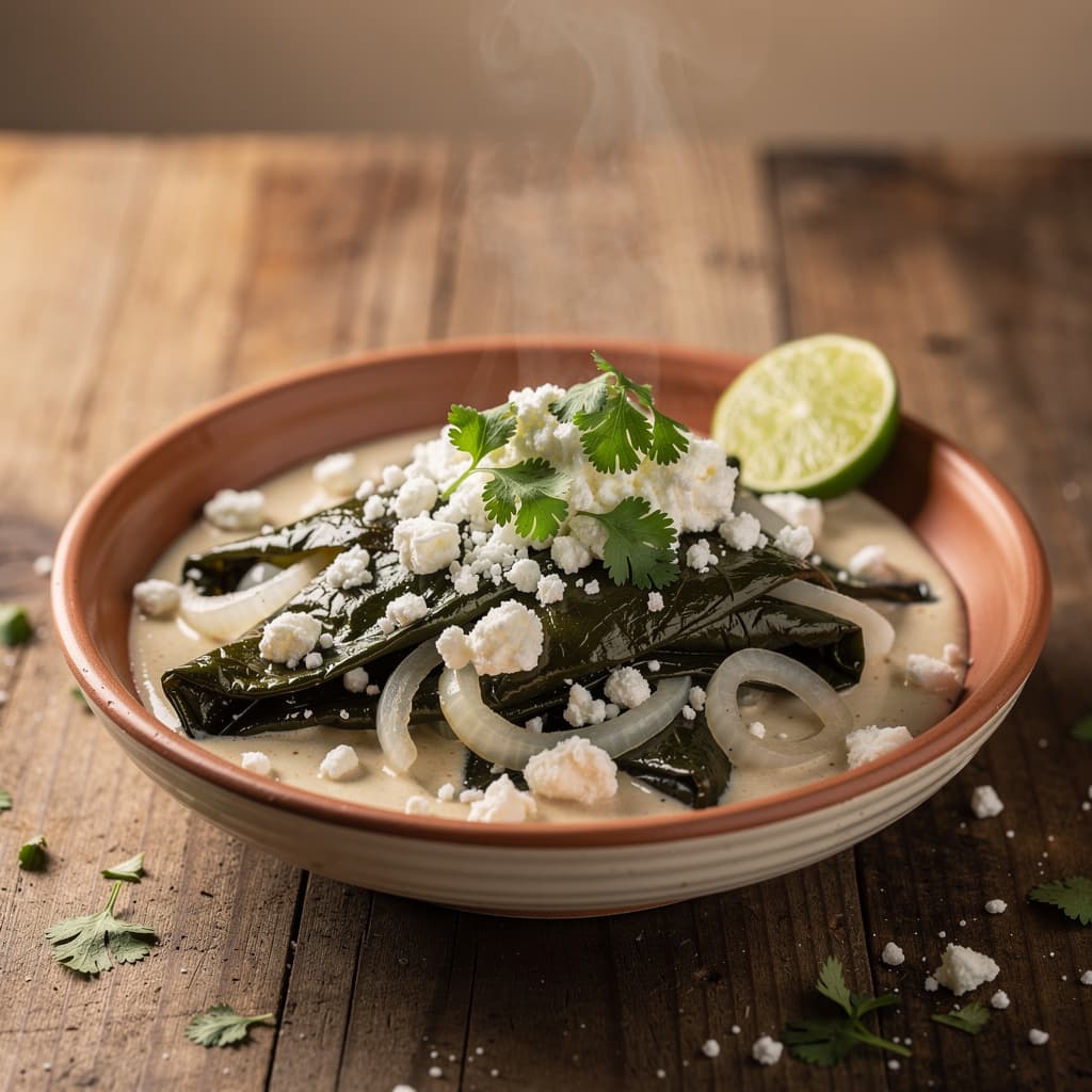 Rajas con Crema