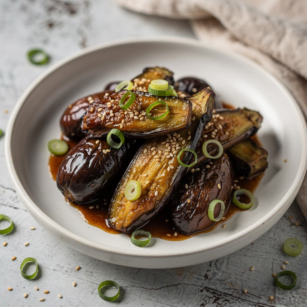 Chinese Eggplant with Garlic Sauce
