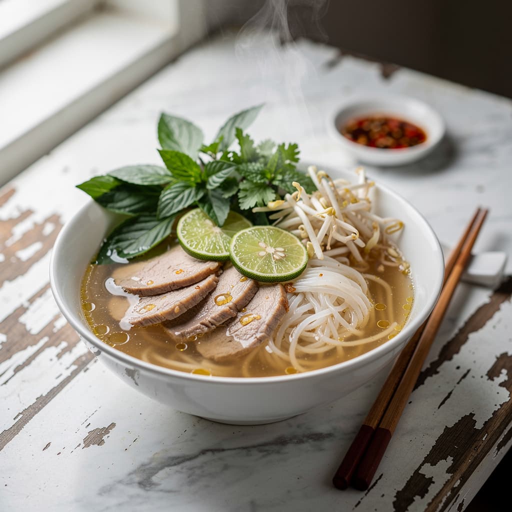 Hu Tieu (Pork Noodle Soup)